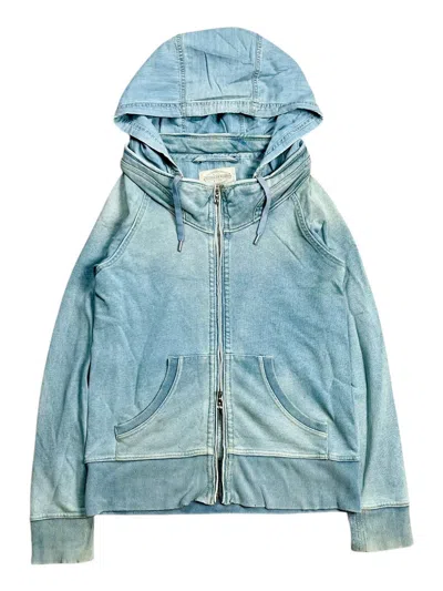 Pre-owned If Six Was Nine X Le Grande Bleu L G B 2000s G.o.a - Blue Washed Bono Jacket