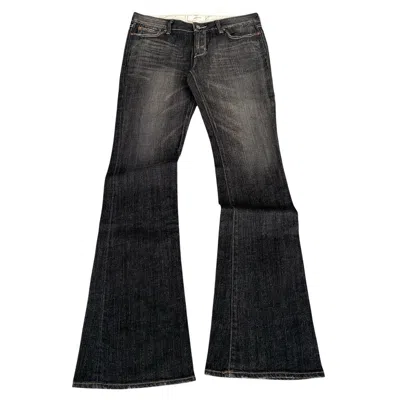 Pre-owned If Six Was Nine X Le Grande Bleu L G B Crazyhoney Suck Le Rose Flared Jeans Ifsix Goa Lgb Style In Black