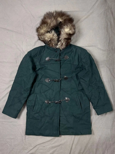 Pre-owned If Six Was Nine X Le Grande Bleu L G B Donny Brook Vintage Coat Archive Fur Jacket Lgb Style Japan In Green