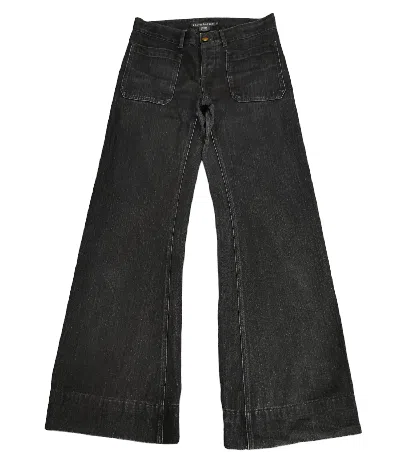Pre-owned If Six Was Nine X Le Grande Bleu L G B Flare Baggy Jeans Ralph Laurent Volles Indigo Bootcut Usn 60s