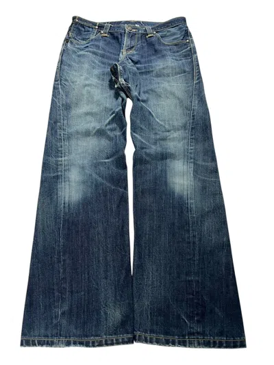 Pre-owned If Six Was Nine X Le Grande Bleu L G B Flare Vintage Levis Engineered Jeans June9 1999 Very In Blue