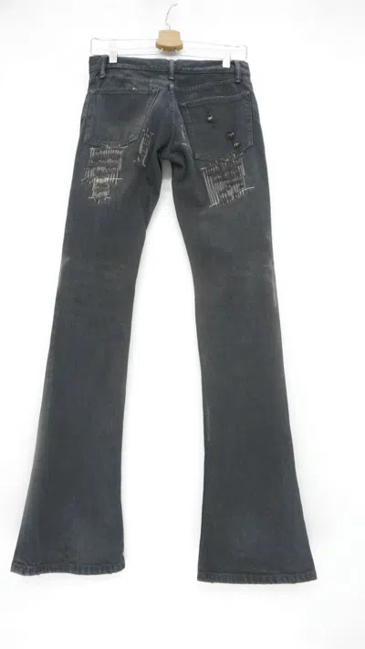 Pre-owned If Six Was Nine X Le Grande Bleu L G B If Six Was Nine Maniac Mud Max Sbcm0305adk Flared Jeans