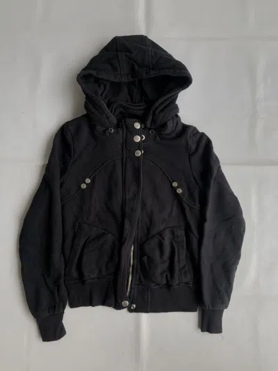 Pre-owned If Six Was Nine X Le Grande Bleu L G B Japanese Zipper Hoodie Tribal Ifsix Goa Punk Style