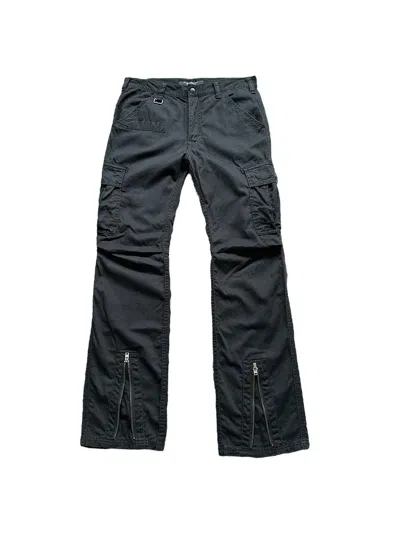 Pre-owned If Six Was Nine X Le Grande Bleu L G B Of The Neige Style Cargo Pant In Black