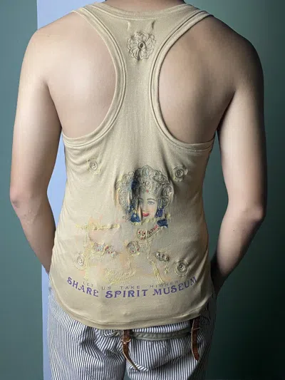 Pre-owned If Six Was Nine X Le Grande Bleu L G B Share Spirit Hindu 3d Pattern Tank Top