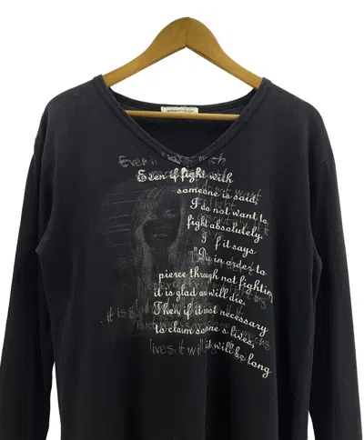 Pre-owned If Six Was Nine X Ppfm Semantic Design Japan Long Sleeve Shirt In Black