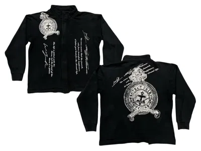 Pre-owned If Six Was Nine X Seditionaries 2000s Ifsixwasnine Style Zipper Cotton Jacket Design In Black