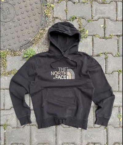 Pre-owned If Six Was Nine X The North Face Vintage Y2k The North Face Brown 90's Hoodie Size M