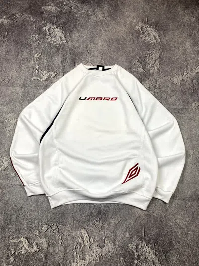 Pre-owned If Six Was Nine X Umbro Vintage 00s Umbro Boxy Fit Embriodery Logo Sweatshirt Retro