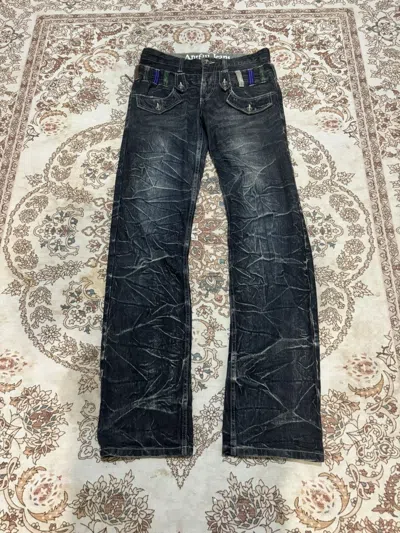 Pre-owned If Six Was Nine X Vintage Antfui Jeans Double Waist Design In Blue