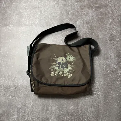 Pre-owned If Six Was Nine X Vintage Crazy Vintage Skull Y2k Bag Japan Style In Brown
