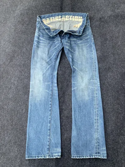 Pre-owned If Six Was Nine X Vintage Flare Satisfaction Selvedge Like Punk Style In Faded Check