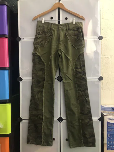 Pre-owned If Six Was Nine Xfrm Hybrid Camo Military Pants In Green