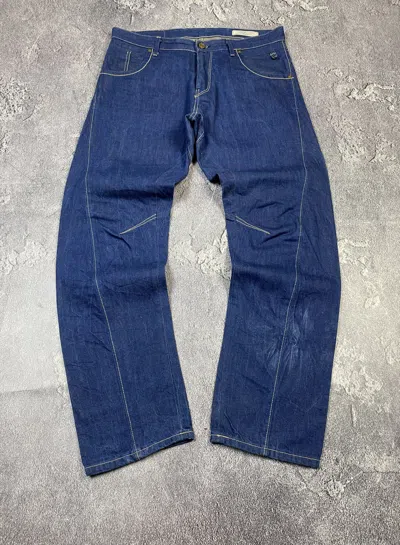 Pre-owned If Six Was Nine Y2k Engineered Raw Blue Japan Style Jeans