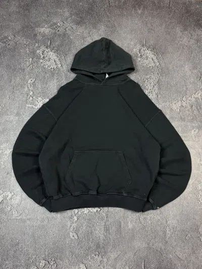 Pre-owned If Six Was Nine Y2k Garment Dye Grey Hoodie Streetwear Size S In Gray