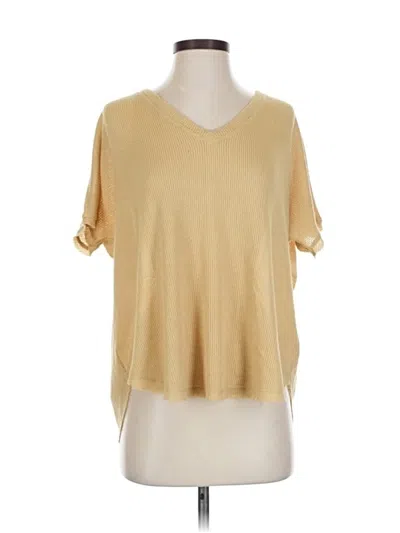 Pre-owned If You Be My Star, I'll Be Your Sky Short Sleeve T-shirt In Gold