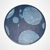 Ifsthetic Halo Serving Mat In Midnight Blue In Blue