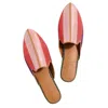 Ifsthetic Pink / Purple Women's Pekäk Lounge Slippers - Prism Rose In Pink/purple