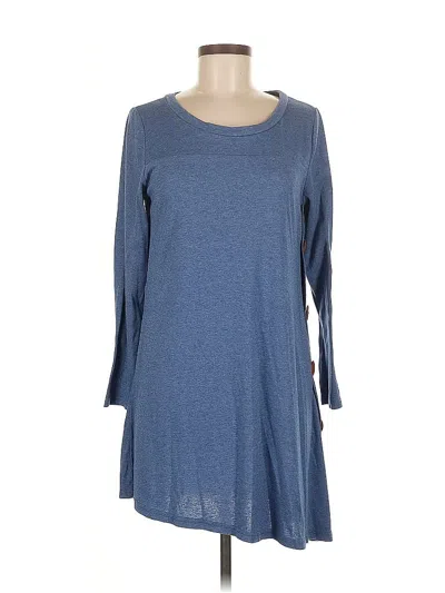 Pre-owned Igenjun Casual Dress In Blue