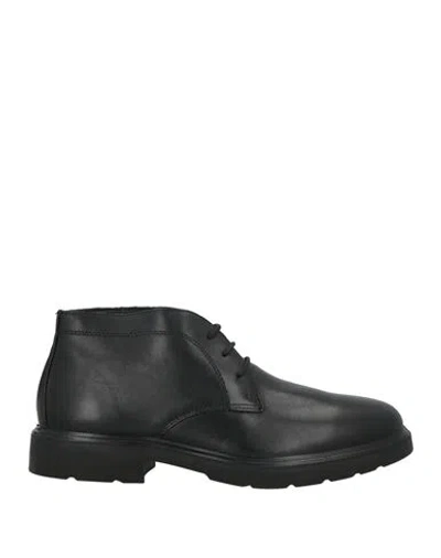 Igi & Co Man Ankle Boots Black Size 8 Calfskin