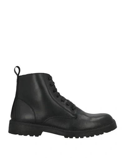 Igi & Co Man Ankle Boots Black Size 9 Calfskin