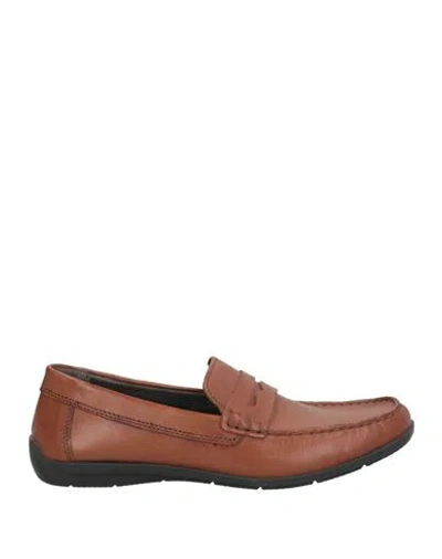 Igi & Co Man Loafers Tan Size 7 Calfskin In Brown