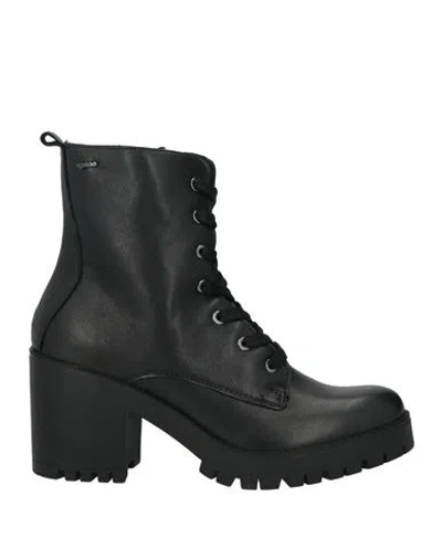 Igi & Co Woman Ankle Boots Black Size 6 Leather