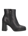 Igi & Co Woman Ankle Boots Black Size 7 Leather