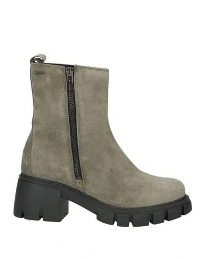 Igi & Co Woman Ankle Boots Grey Size 6 Leather