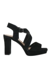 Igi & Co Woman Sandals Black Size 8 Goat Skin In Black
