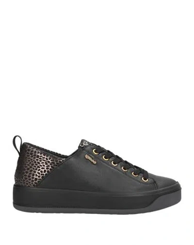 Igi & Co Woman Sneakers Black Size 8 Leather