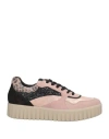 Igi & Co Woman Sneakers Blush Size 6 Textile Fibers