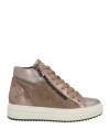 Igi & Co Woman Sneakers Bronze Size 7 Leather