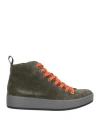 Igi & Co Woman Sneakers Military Green Size 6 Leather