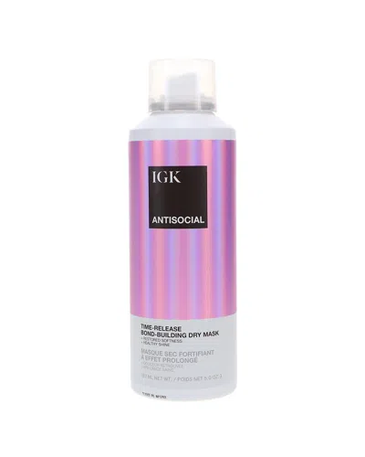 Igk 5oz Antisocial Time-release Bond-building Dry Mask In Transparent