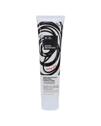 Igk 5oz Good Behavior Spirulina Protein Smoothing Blowout Balm