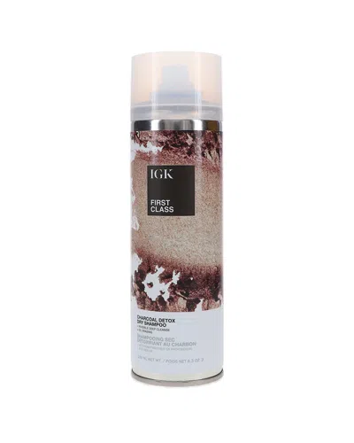 Igk 6.3oz First Class Charcoal Detox Dry Shampoo In Transparent