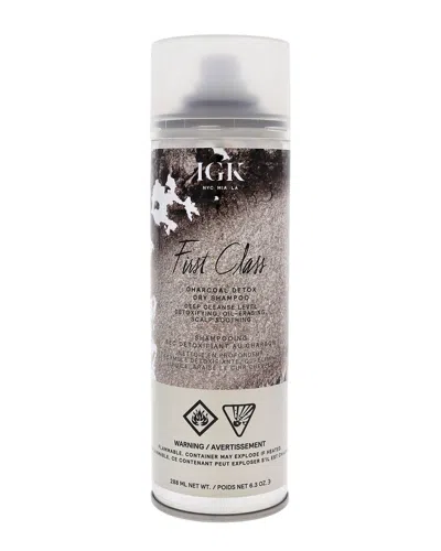 Igk 6.3oz First Class Charcoal Detox Dry Shampoo In Transparent
