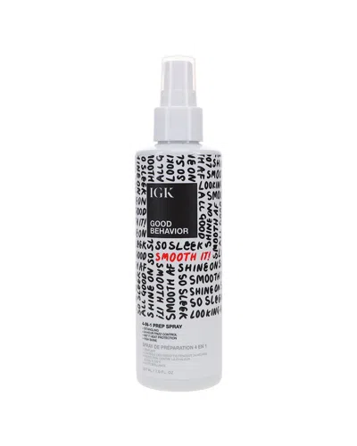 Igk 7oz Good Behavior 4-in-1 Prep Spray In Transparent