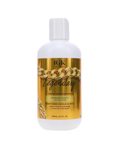 Igk 8 & 8 oz Legendary Dream Hair Shampoo 8 oz & Conditioner 8 oz Combo | Pack In Gold