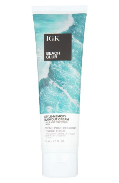 Igk Beach Club Blowout Cream, 4.5 oz In White