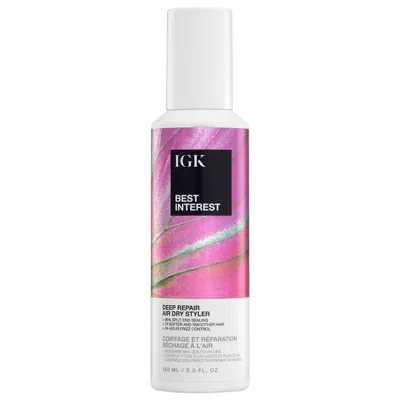 Igk Best Interest Deep Repair Air Dry Styler 5 oz / 150 ml