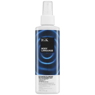 Igk Body Language Rice Water Mist 207ml