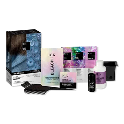 Igk Color Bright One Step Bleach & Color Kit - Deja Blue