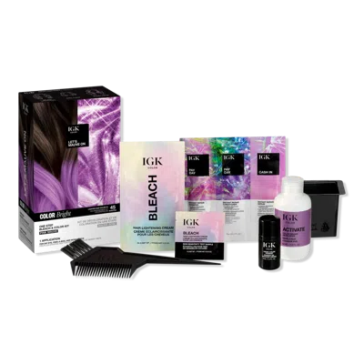 Igk Color Bright One Step Bleach & Color Kit - Let's Mauve On