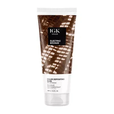Igk Color Depositing Hair Mask 6 Oz. In Transparent