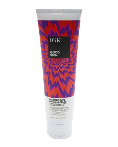 Igk Unisex 4.75oz Good Spin Flexible Curl Defining Gelee In White