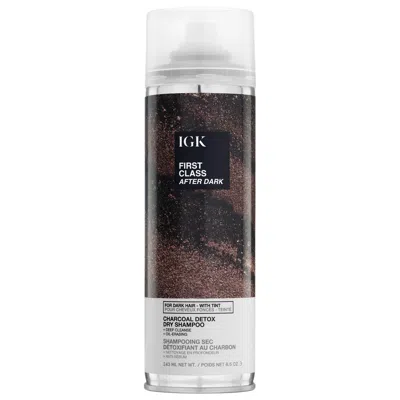 Igk First Class After Dark Tinted Charcoal Detox Dry Shampoo 6.5 Oz/192 ml