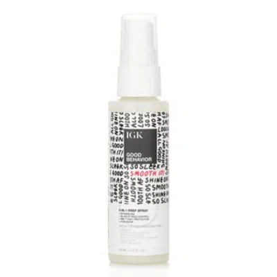 Igk Good Behavior 4-in-1 Prep Spray 2 oz Hair Care 810021403632 In White