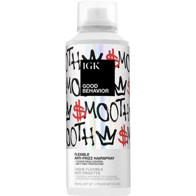 Igk Good Behavior Flexible Anti-frizz Hairspray In No Color